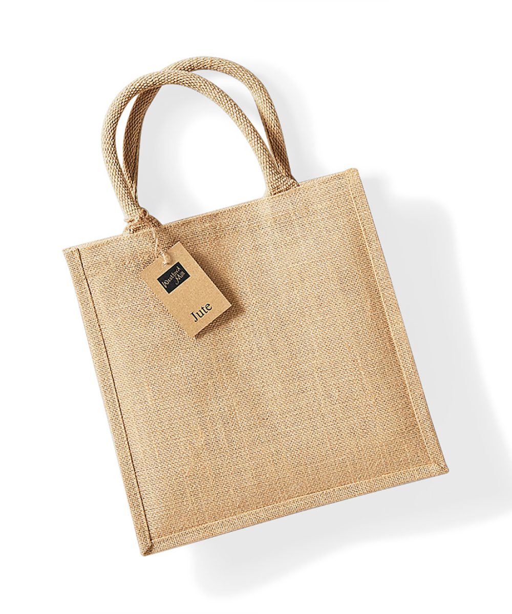 Natural Jute midi tote