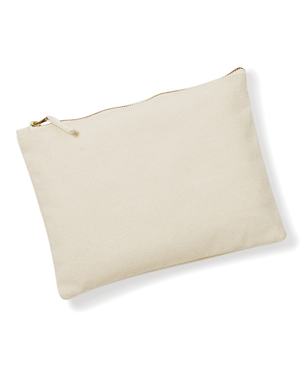 Natural Canvas accessory pouch