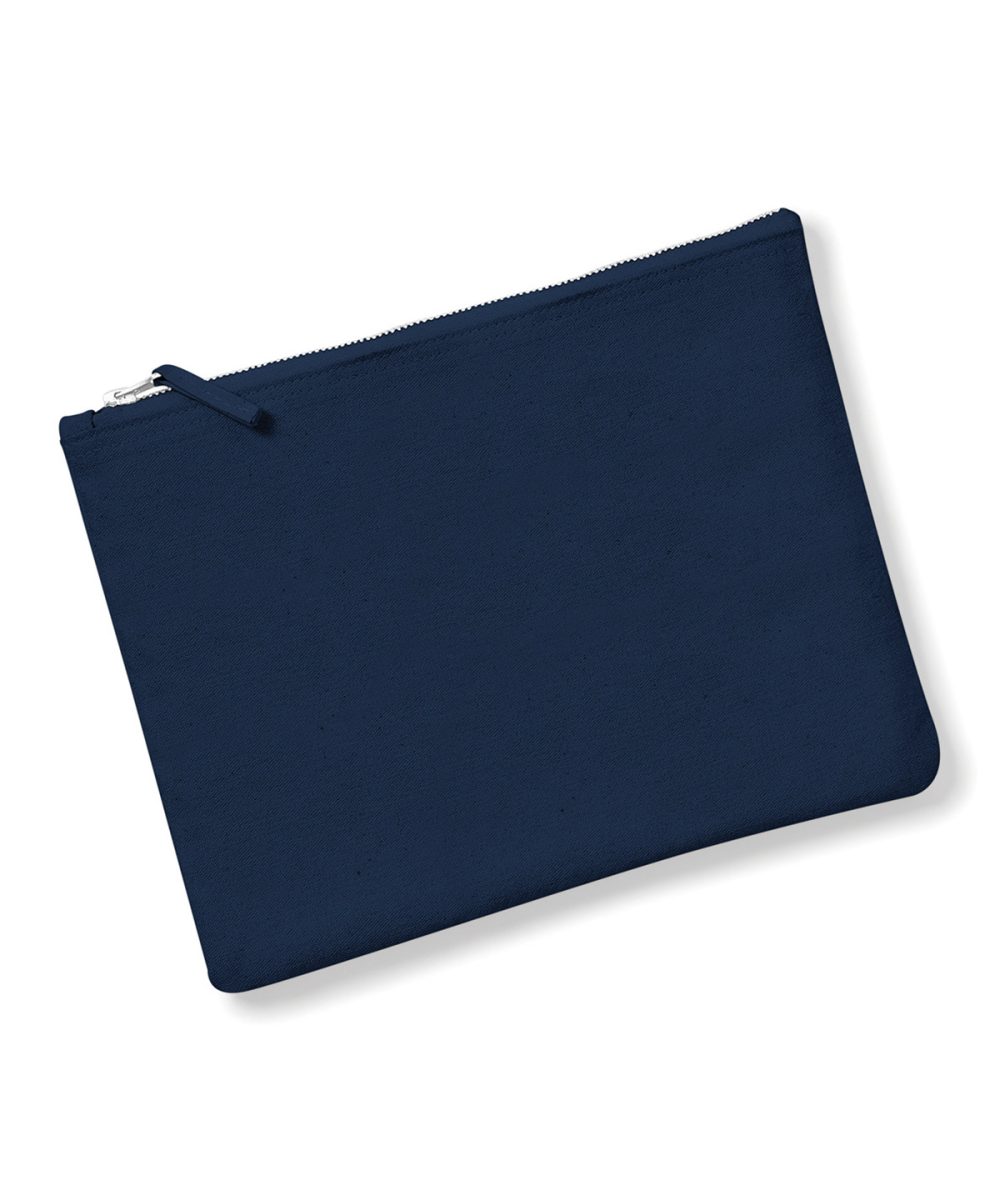 Navy Canvas accessory pouch