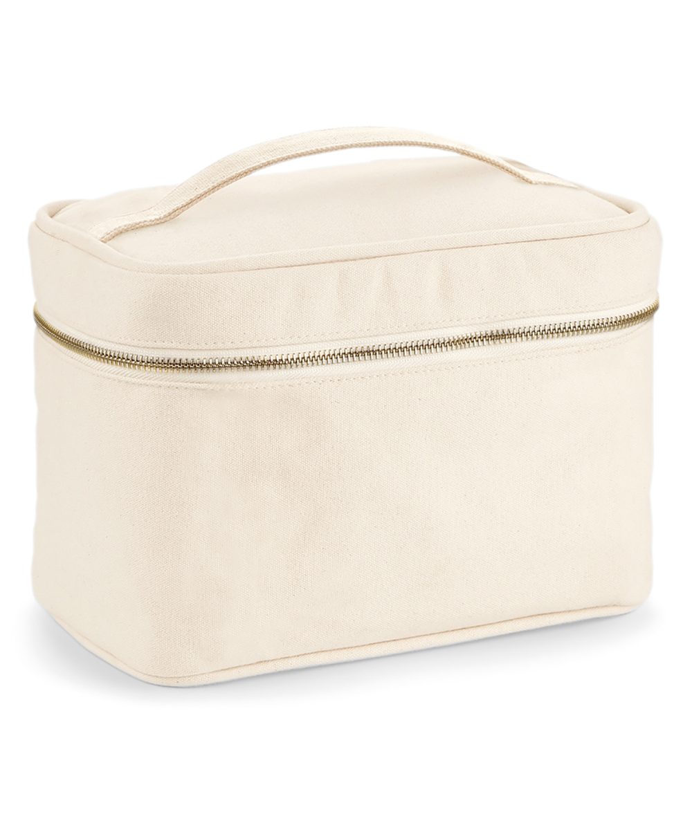 Natural Canvas vanity case