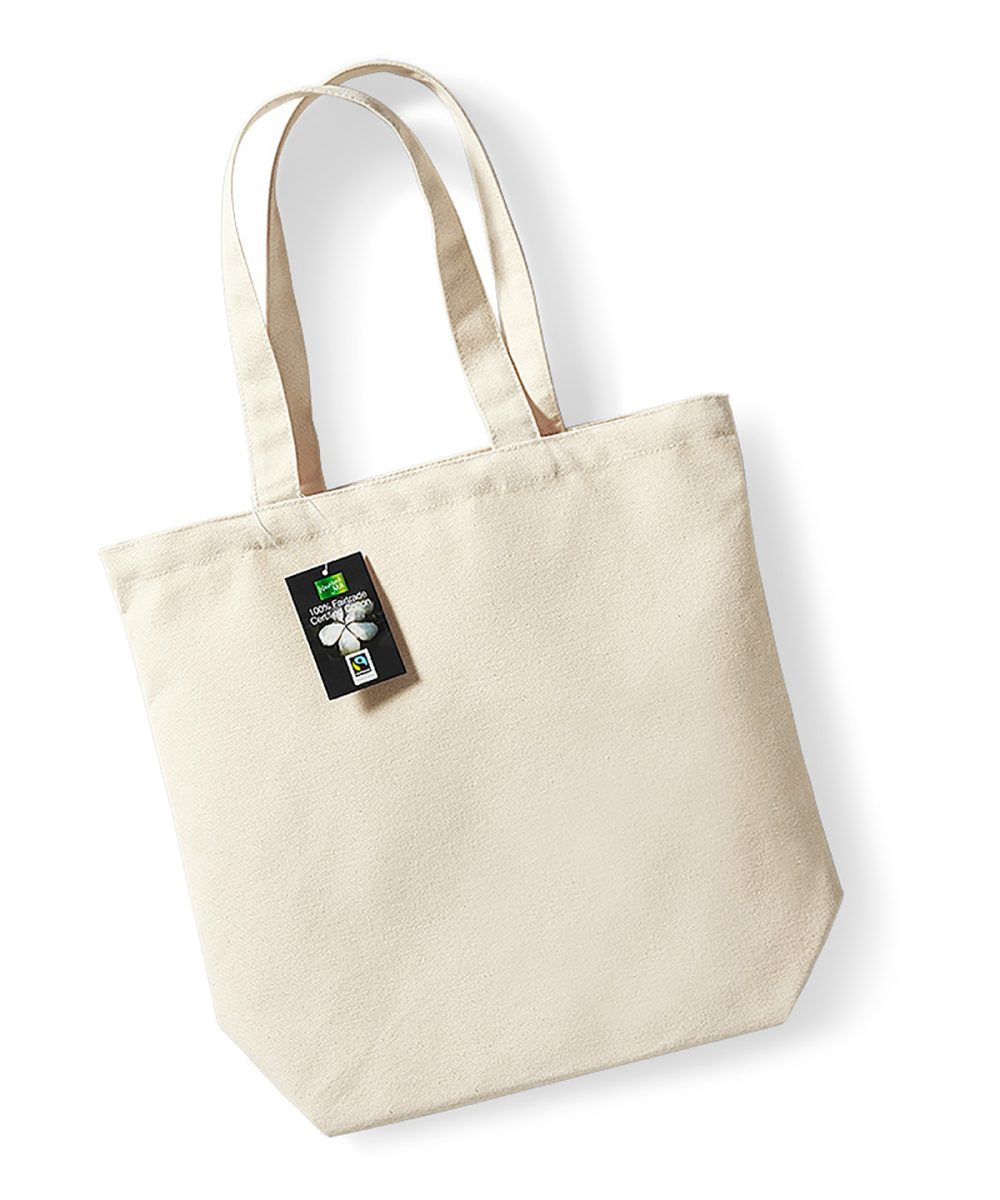 Natural Fairtrade cotton Camden shopper