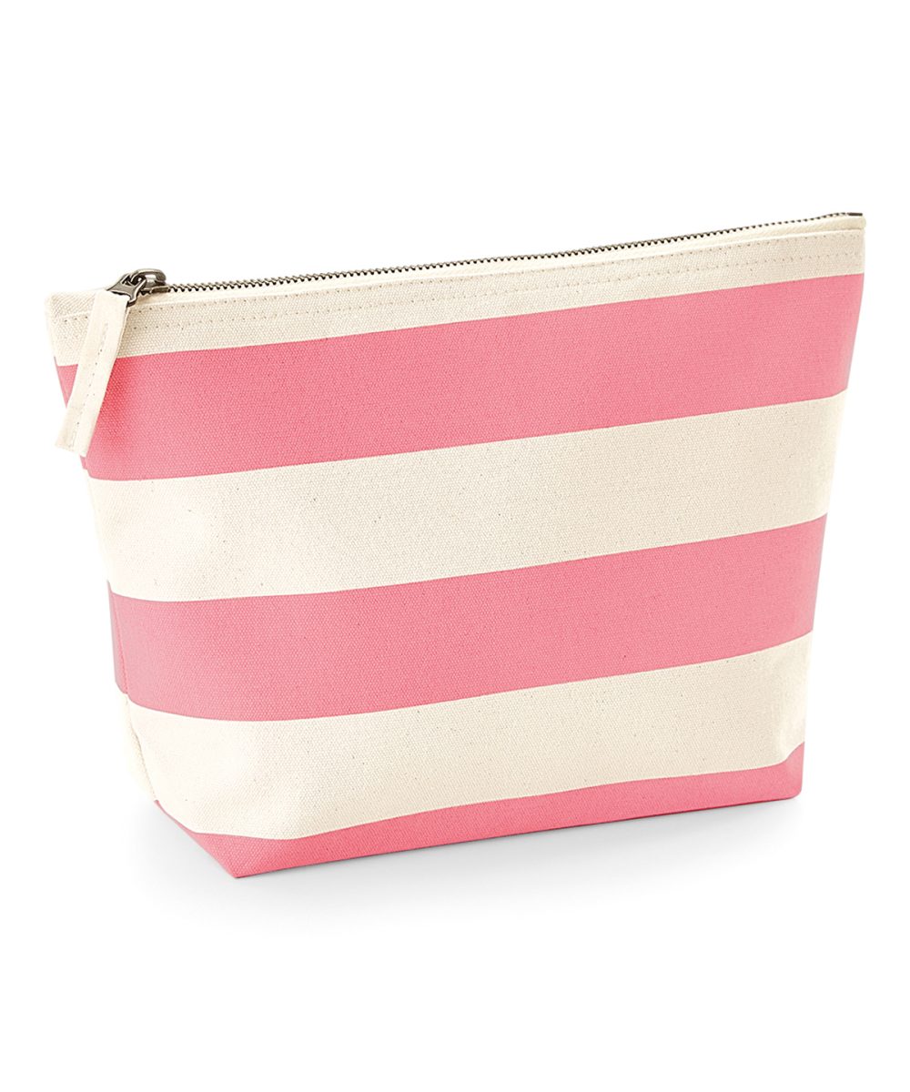 Natural/Pink Nautical accessory bag