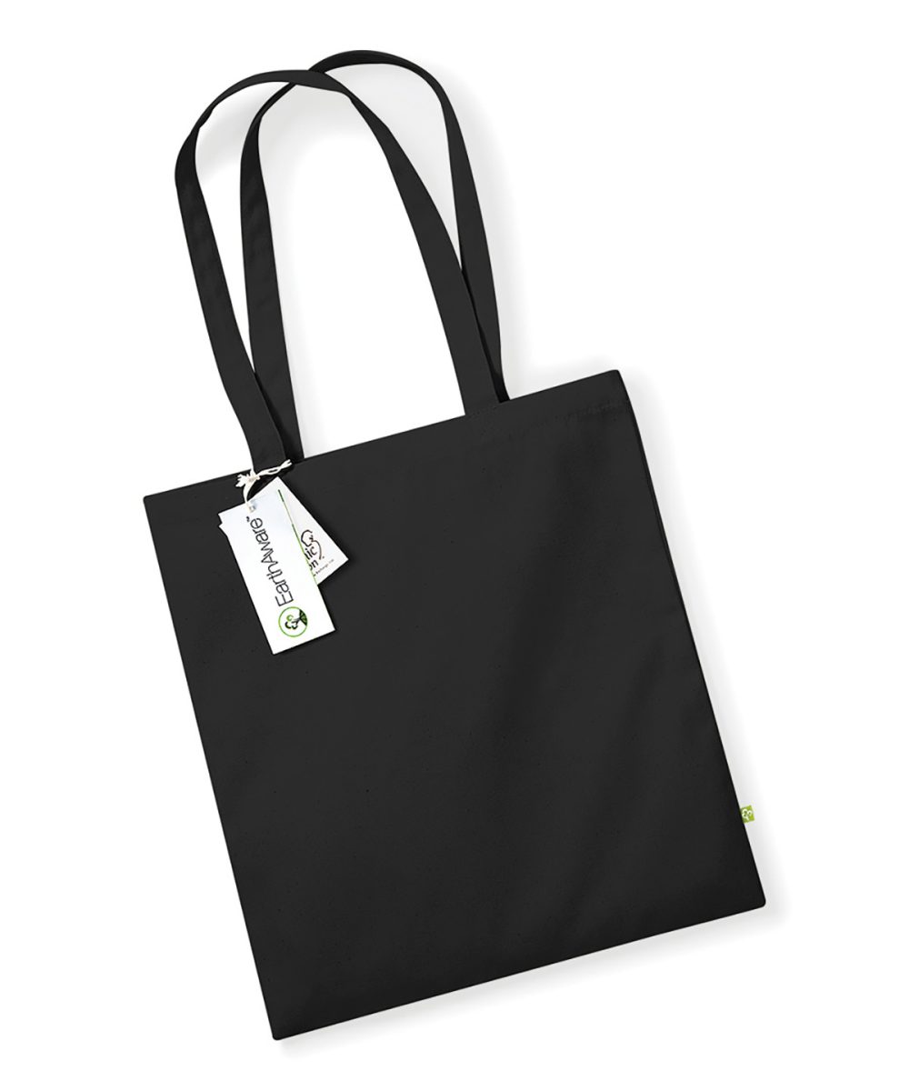 Black EarthAware® organic bag for life