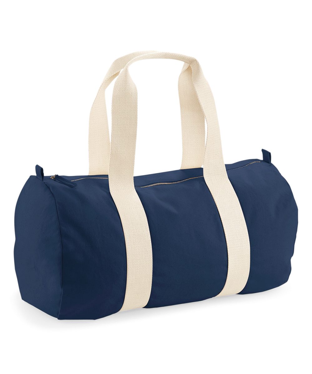 French Navy EarthAware® organic barrel bag