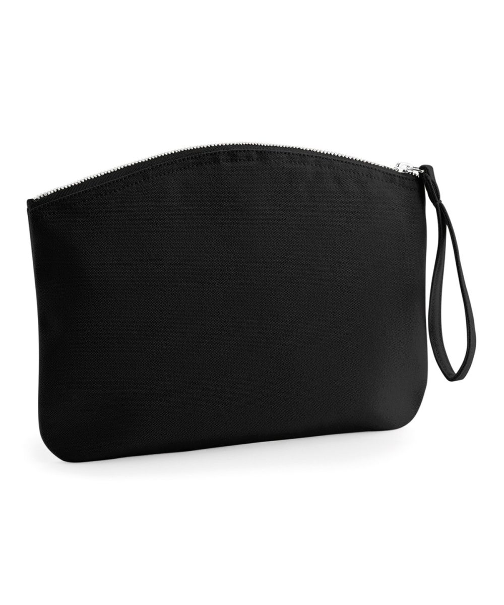 Black EarthAware® organic spring wristlet