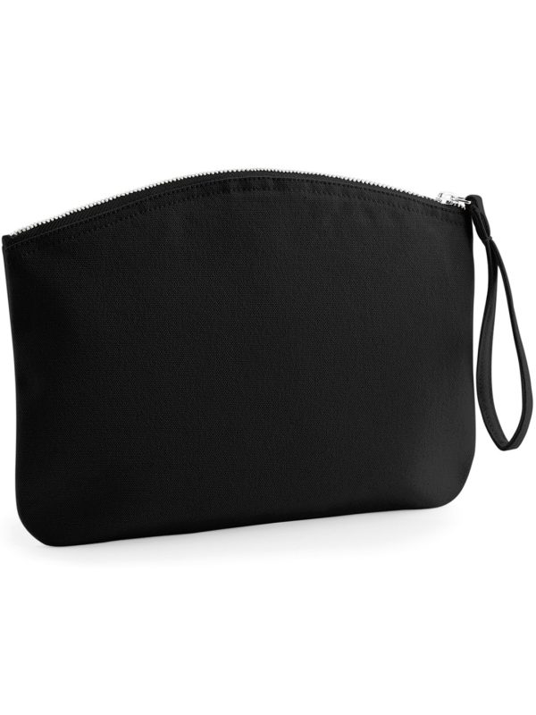 Black EarthAware® organic spring wristlet