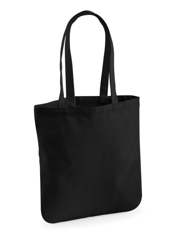 Black EarthAware® organic spring tote