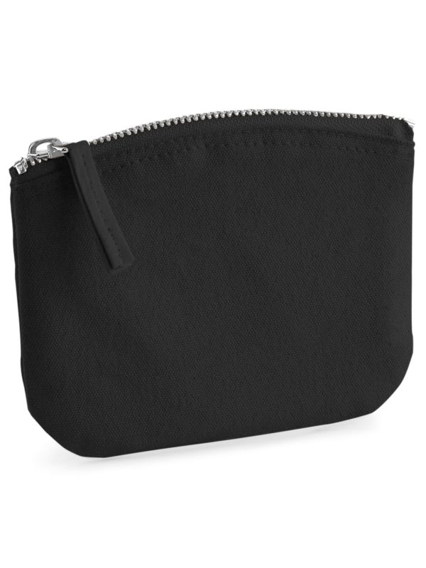 Black EarthAware® organic spring purse