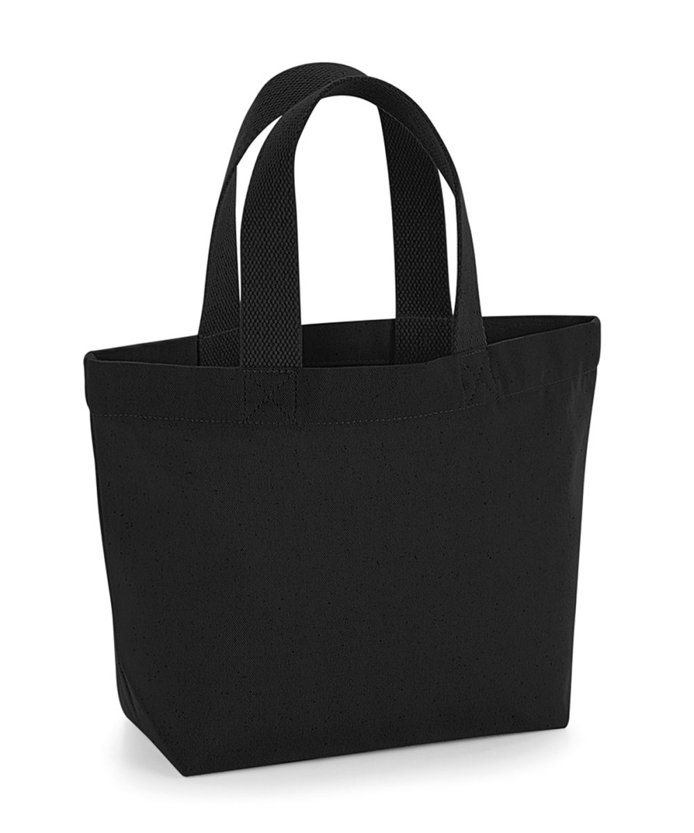 Black EarthAware® organic marina mini tote