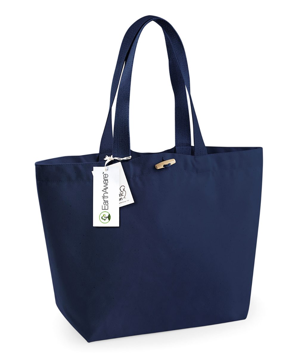 French Navy EarthAware® organic marina tote