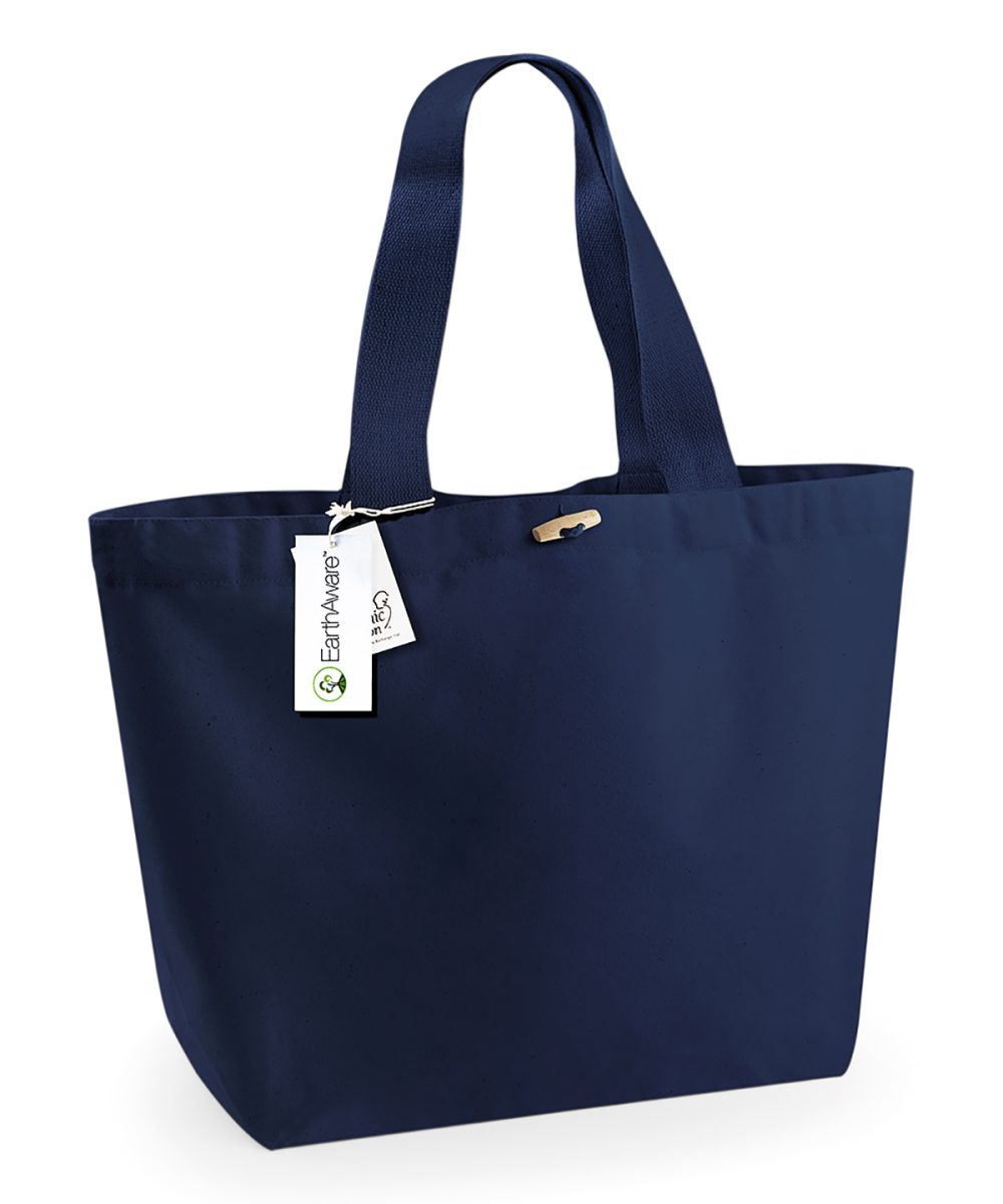 French Navy EarthAware® organic marina tote XL