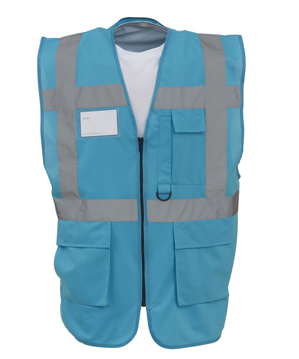 Sapphire Multifunctional executive hi-vis waistcoat (HVW801)