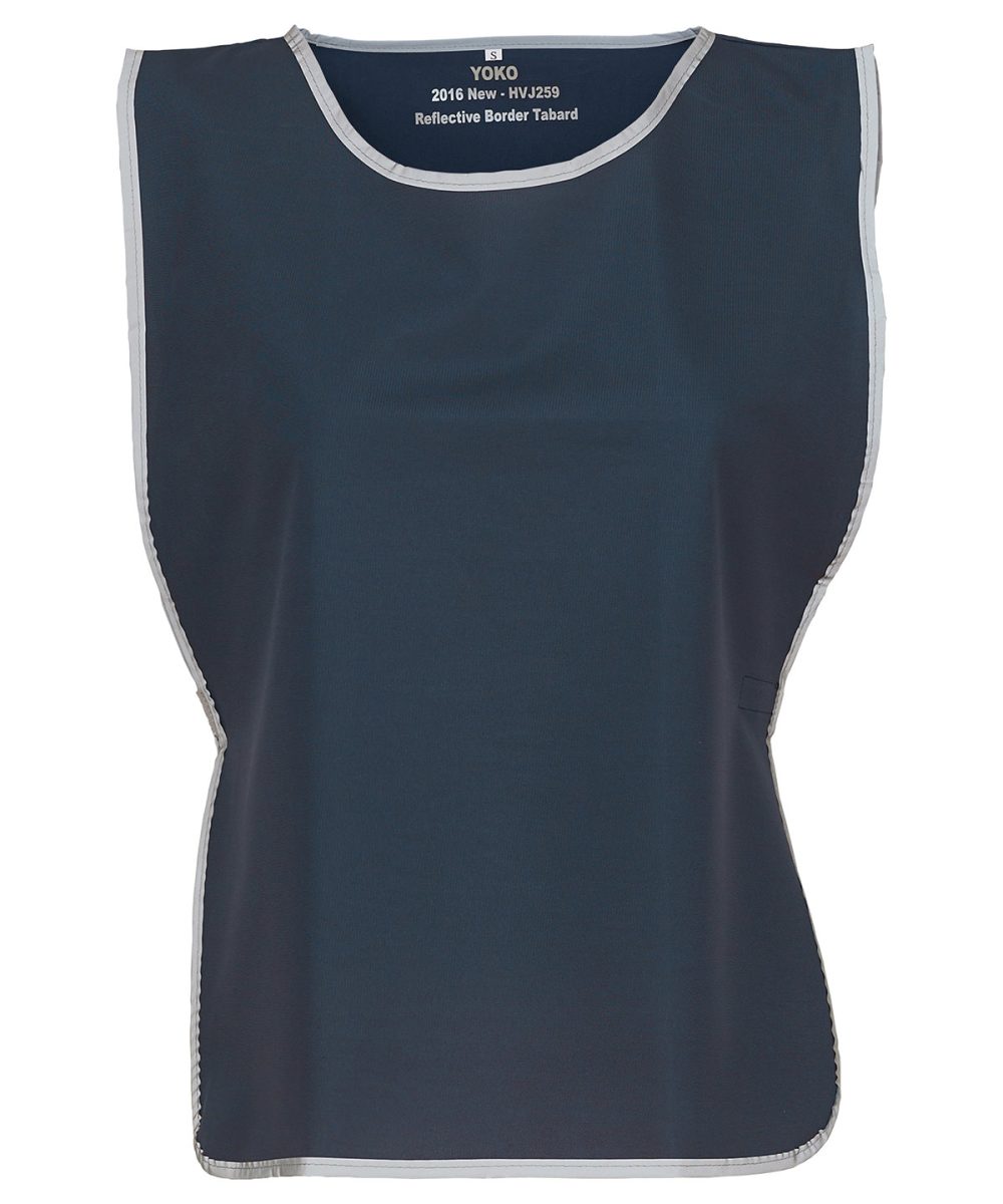Navy Hi-vis reflective border tabard (HVJ259)