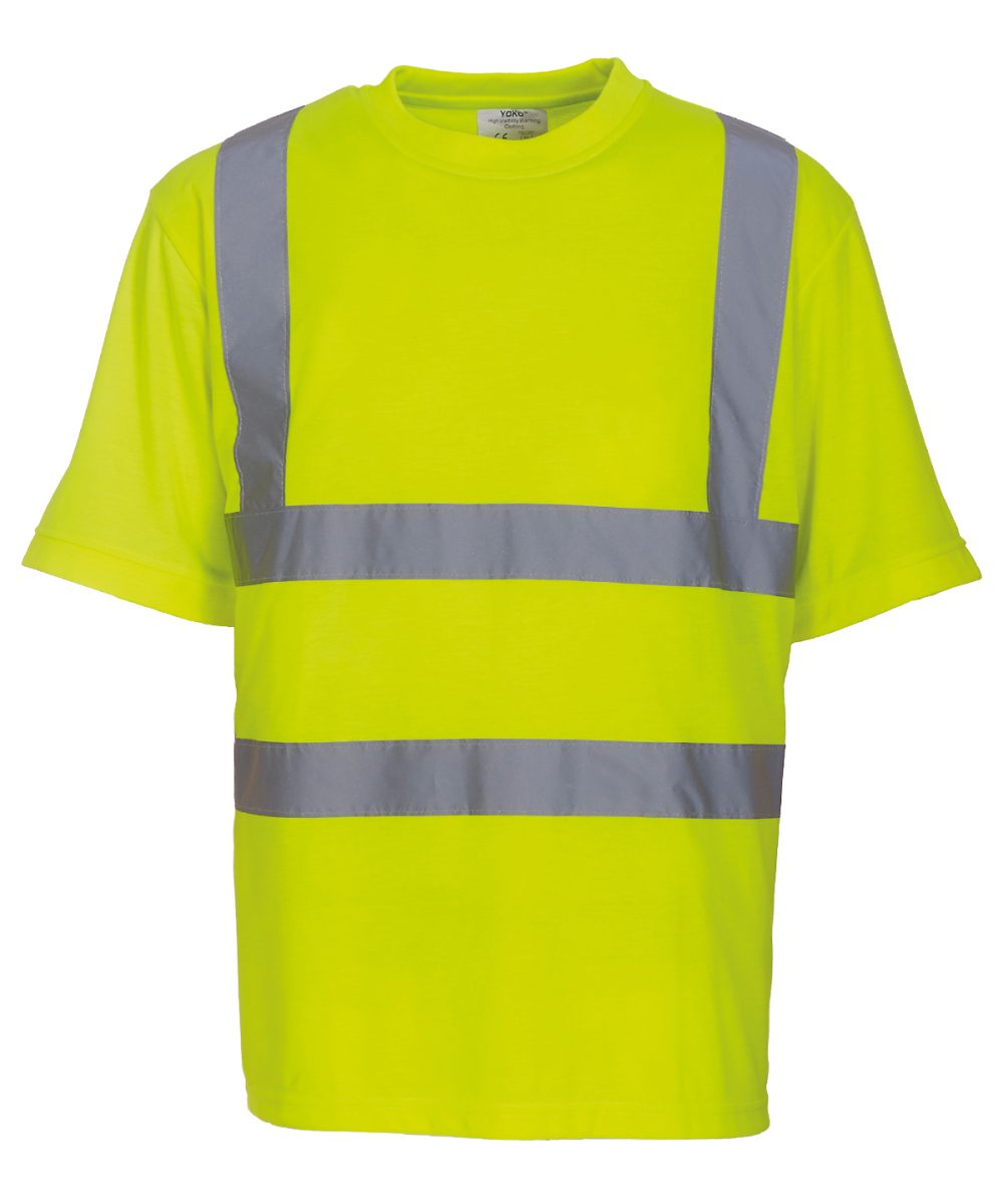 Yellow Hi-vis short sleeve t-shirt (HVJ410)