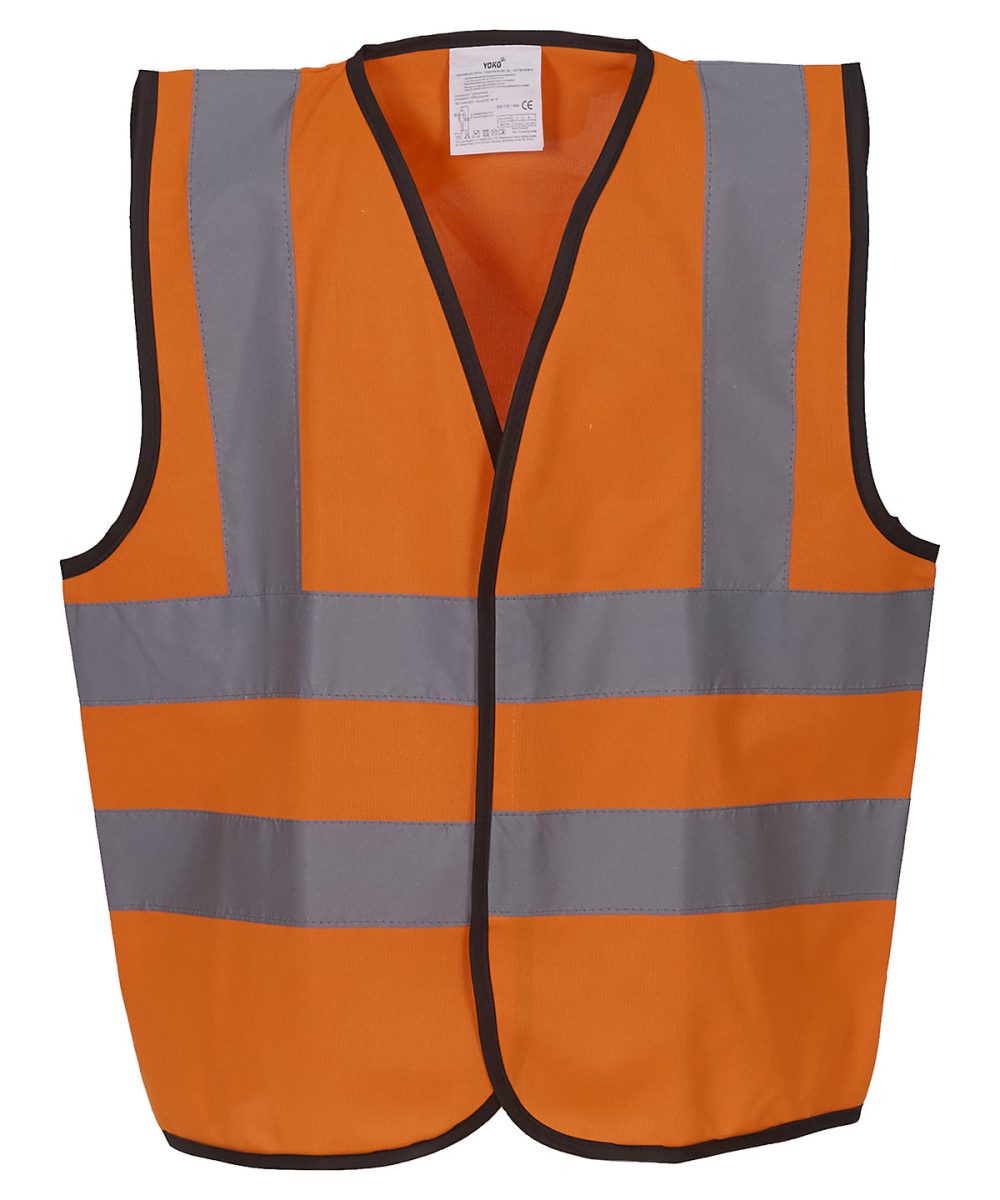 Orange Kids hi-vis 2 b&b waistcoat (HVW100CH)