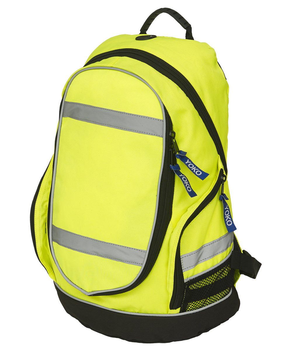 Yellow Hi-vis London rucksack (YK8001)