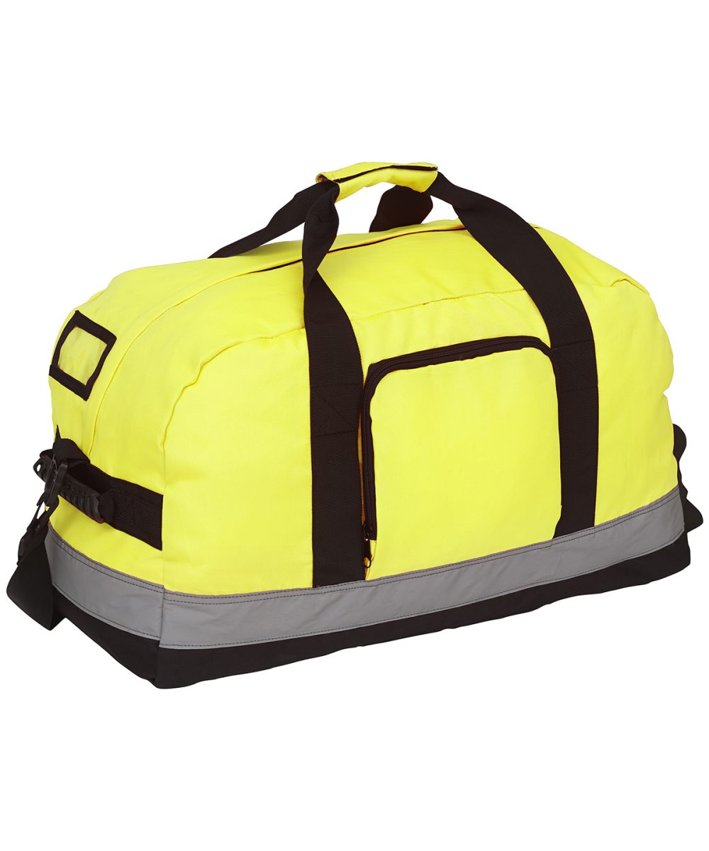 Yellow Hi-vis Seattle holdall (YK2518)