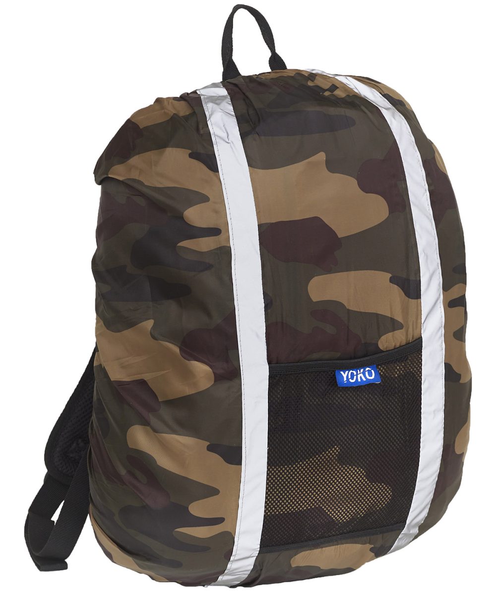 Camouflage Hi-vis rucksack cover (HVW068)