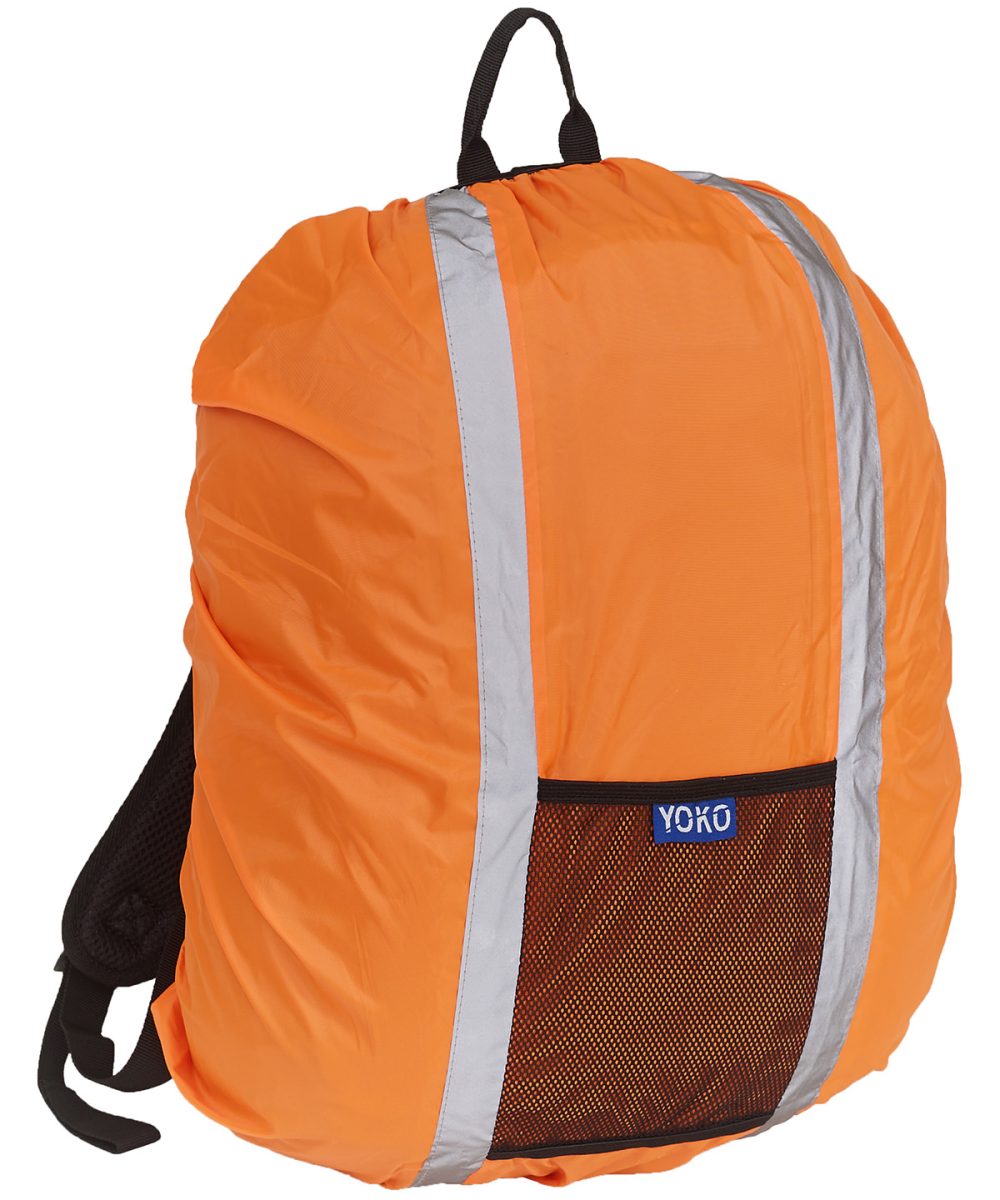 Orange Hi-vis rucksack cover (HVW068)