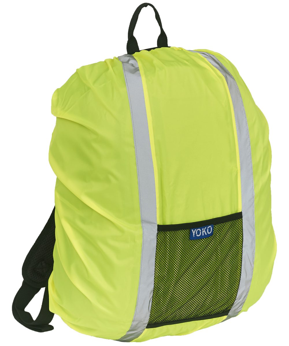 Yellow Hi-vis rucksack cover (HVW068)