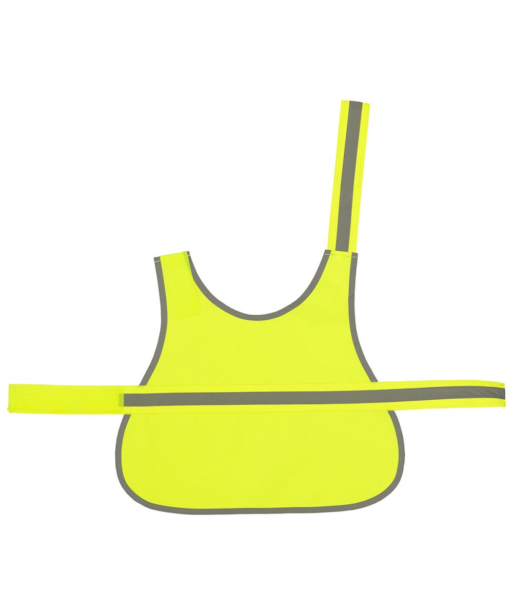 Yellow Hi-vis dog vest (HVDW15)