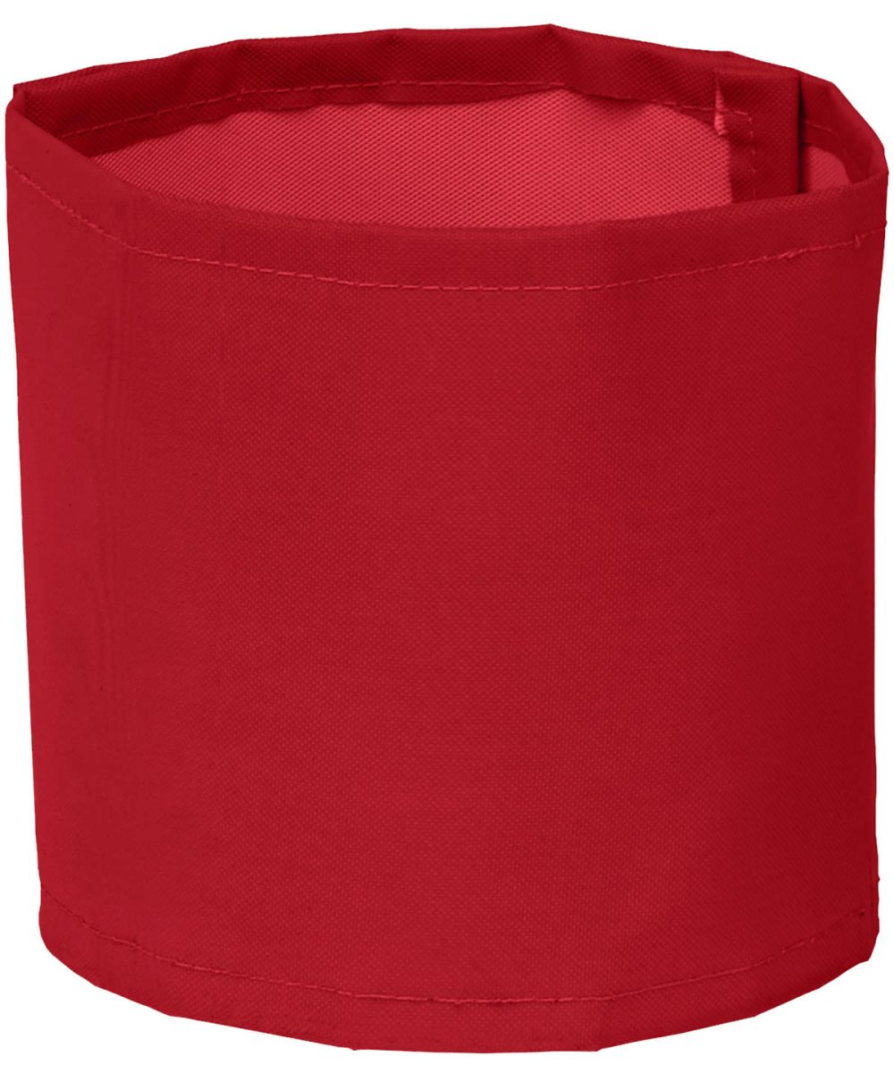 Red Print-me armbands (HVW066) (Pack of 20)