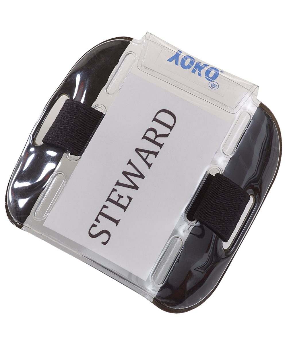 Black ID armbands (ID03)