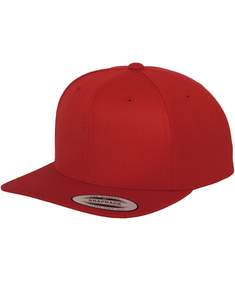 Red The classic snapback (6089M)