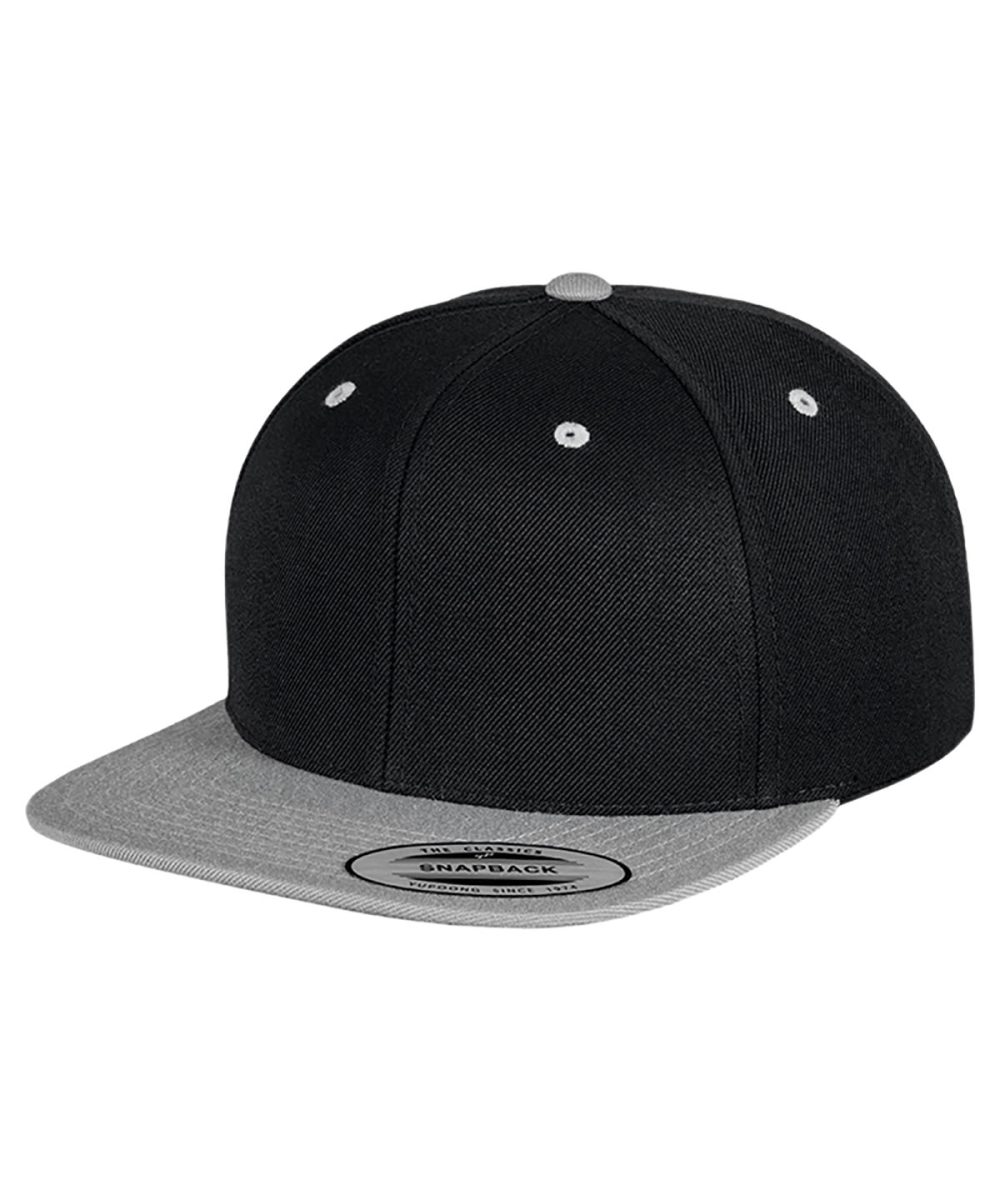 Black/Silver The classic snapback 2-tone  (6089MT)