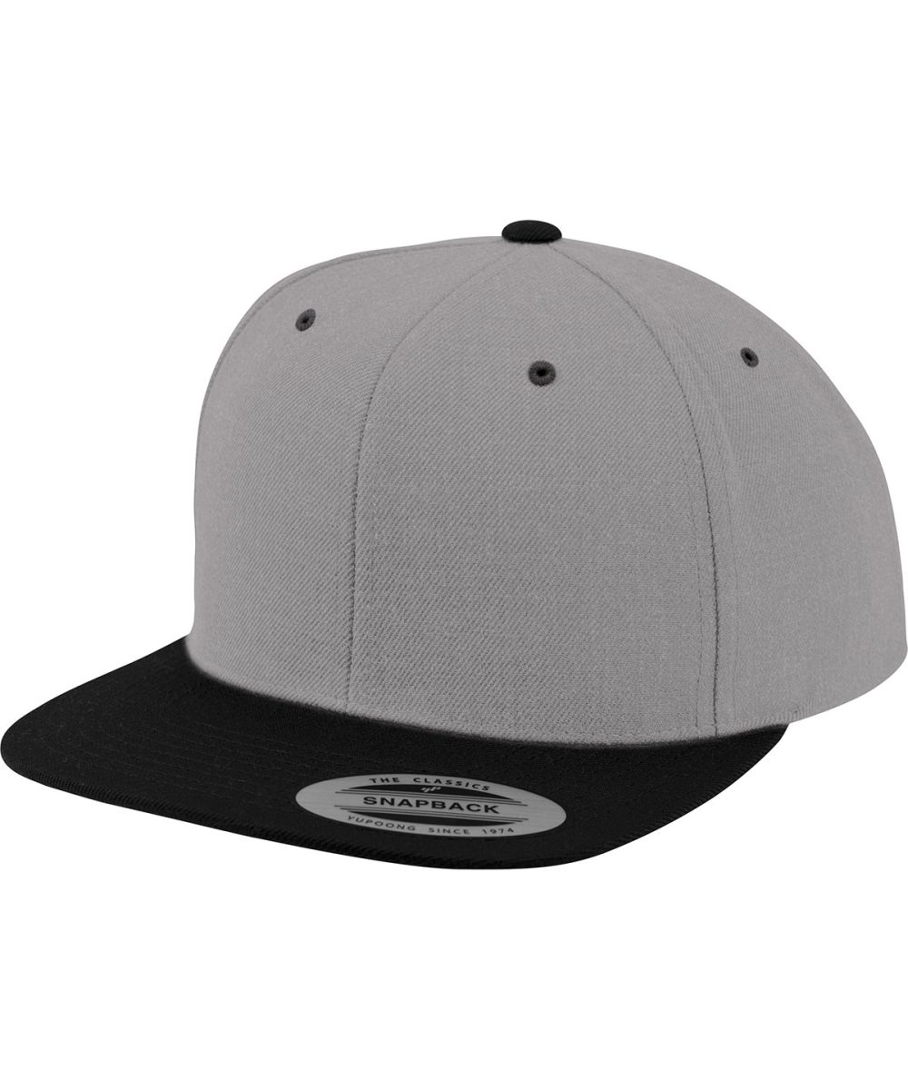 Heather/Black The classic snapback 2-tone  (6089MT)