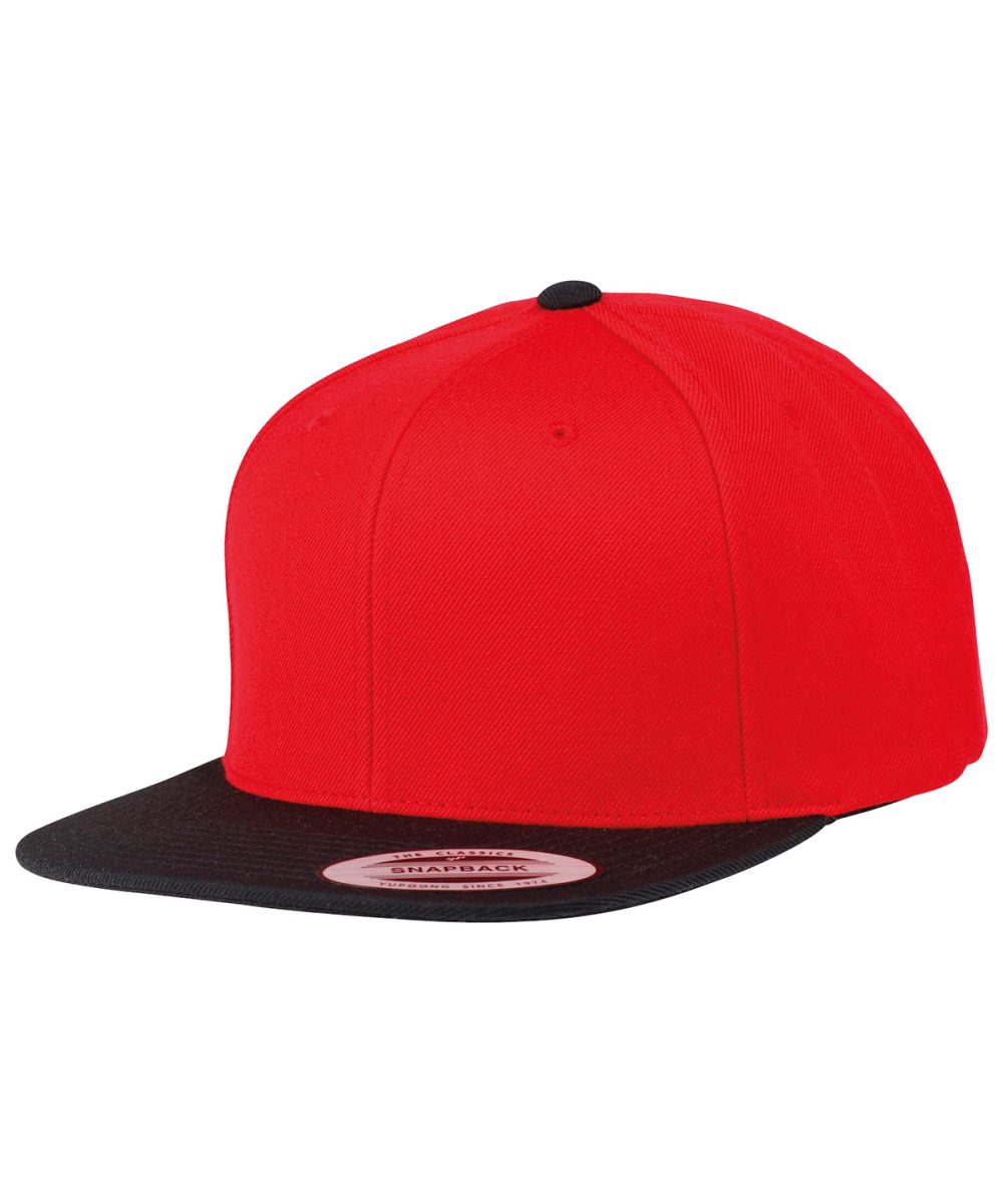 Red/Black Varsity snapback (6089MT)