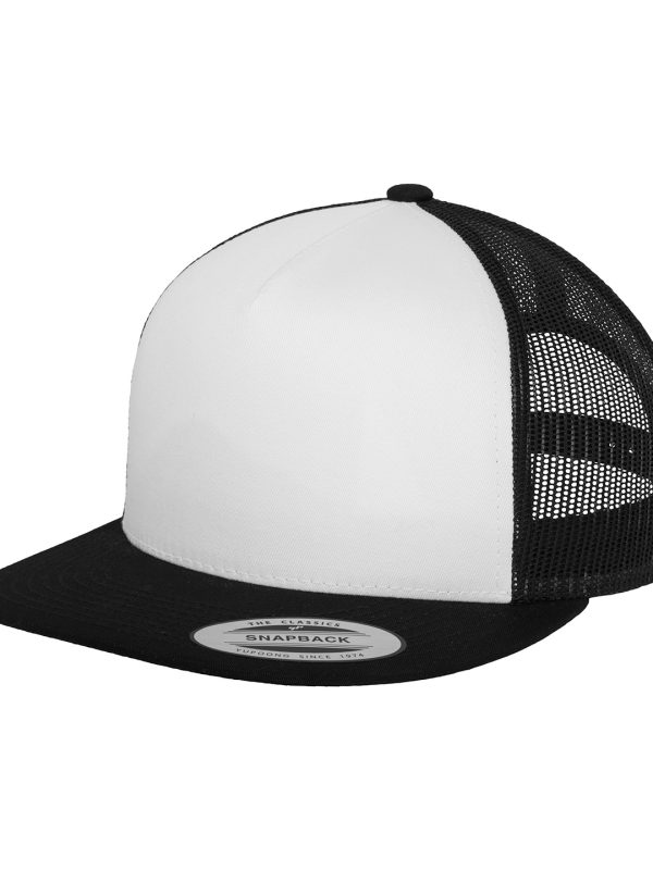 Black/White/Black Classic trucker (6006W)