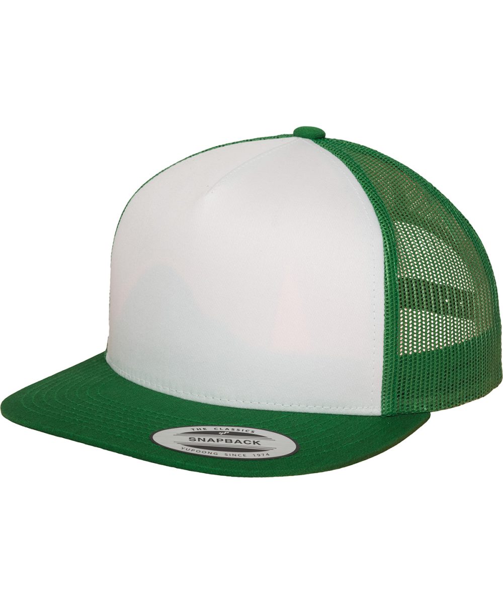 Kelly/White/Kelly Classic trucker (6006W)