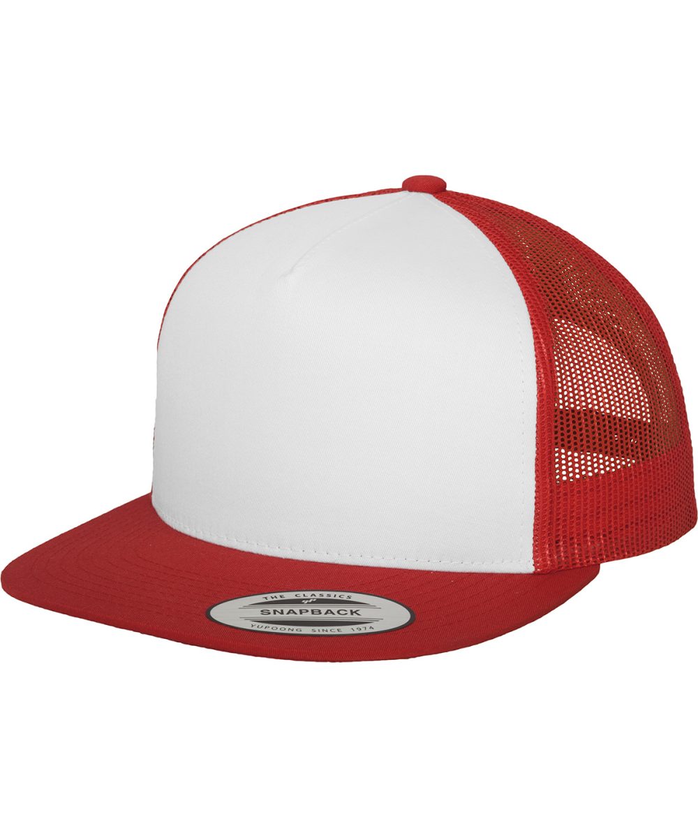 Red/White/Red Classic trucker (6006W)