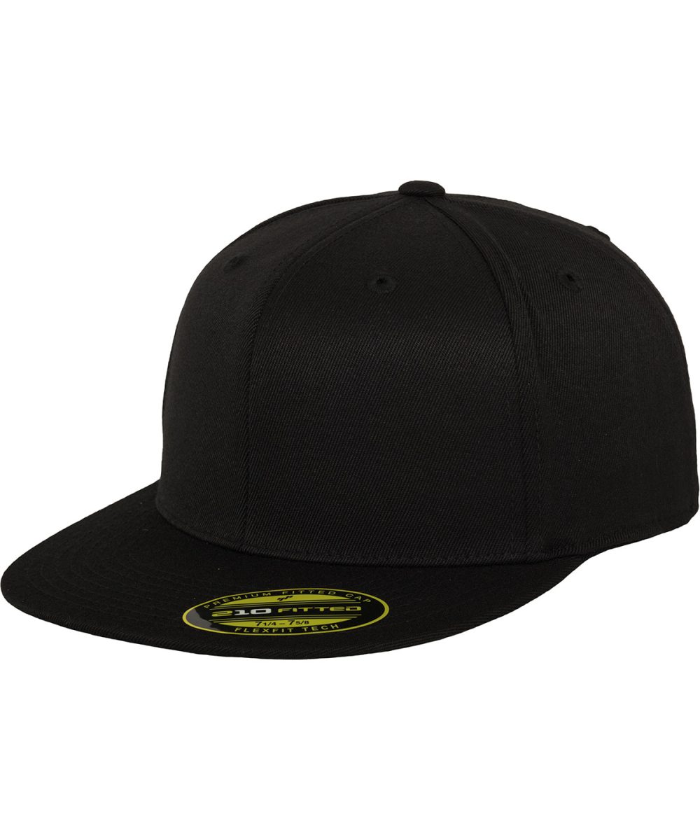 Black Premium 210 fitted cap (6210)