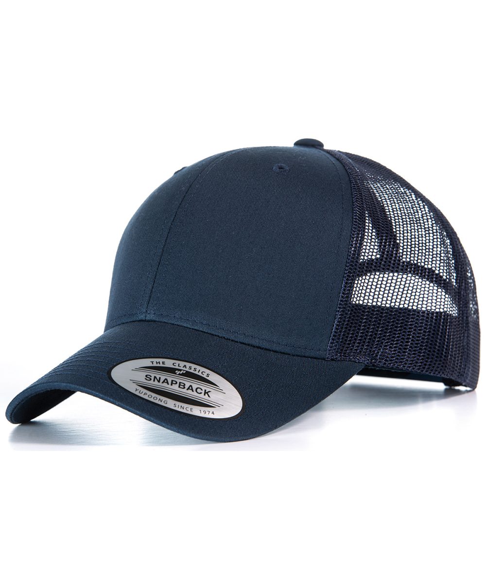 Navy/Navy Retro trucker cap (6606)