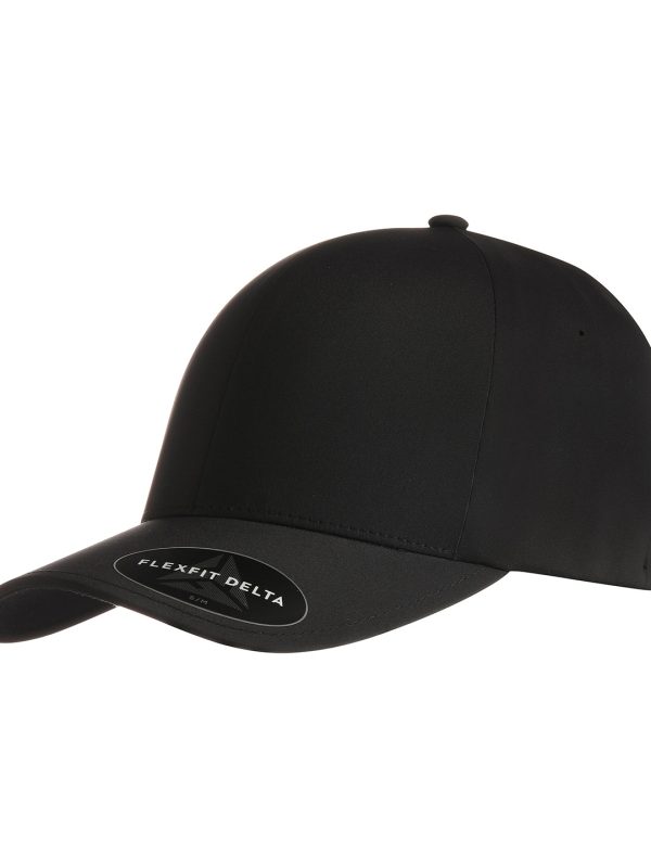 Black Flexfit Delta cap (180)