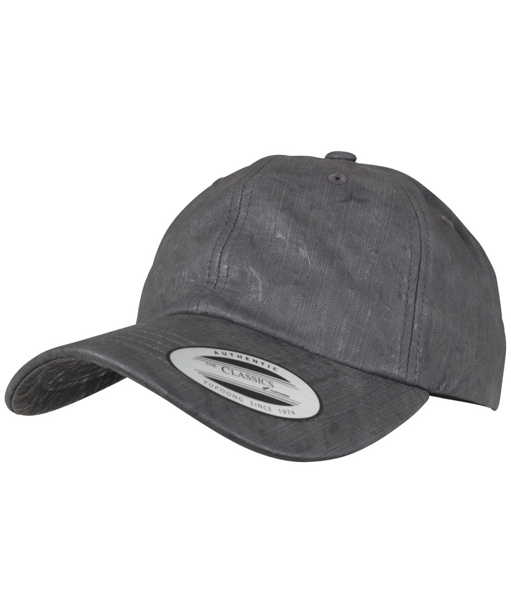 Dark Grey Low-profile coated cap (6245C)