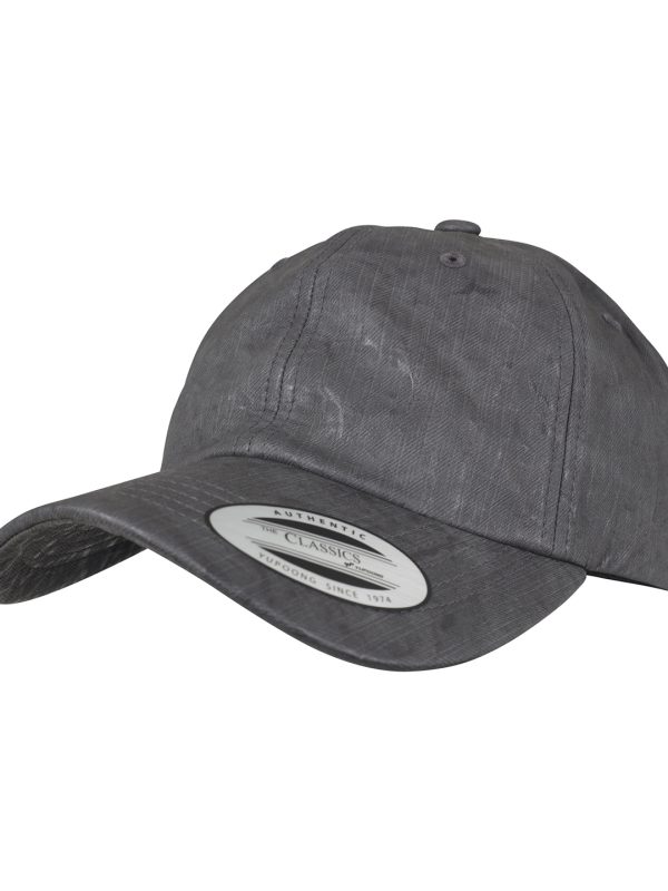 Dark Grey Low-profile coated cap (6245C)