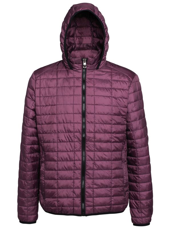 Mulberry Honeycomb hooded jacket