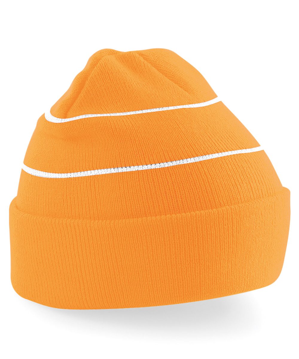 Orange (Fluorescent) Enhanced-viz beanie