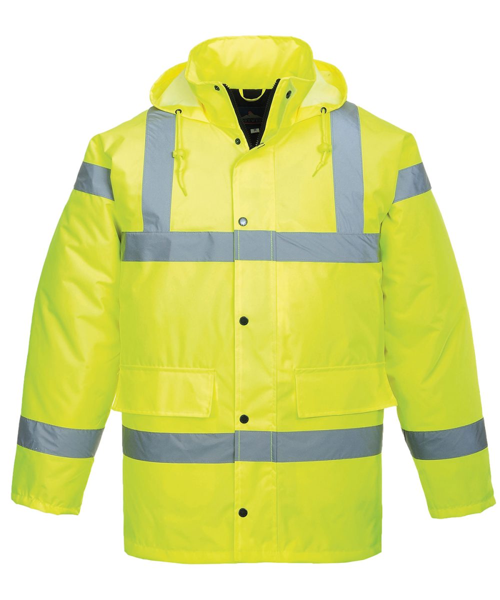 yellow Hi-vis traffic jacket (S460)