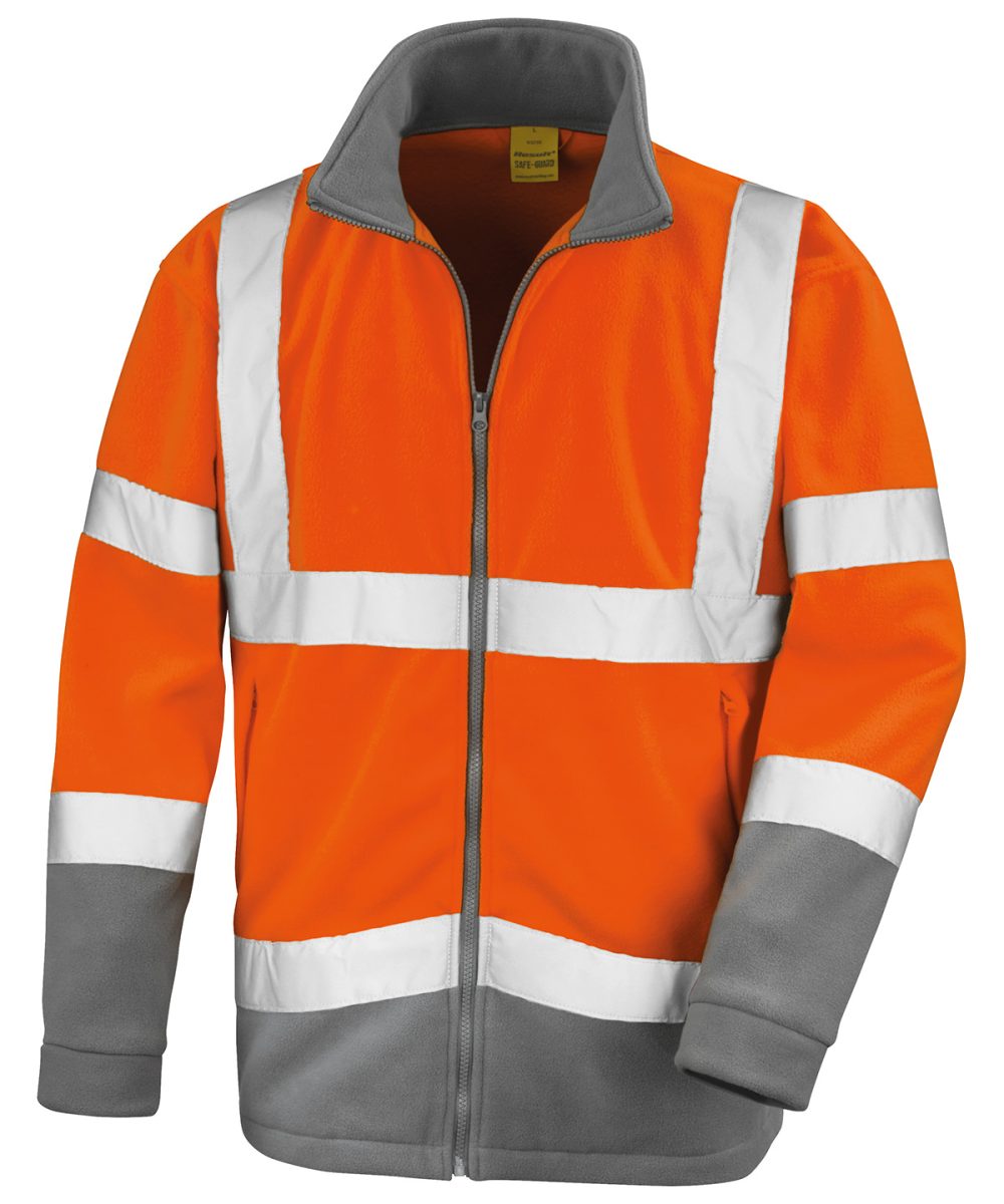 Orange Safety microfleece