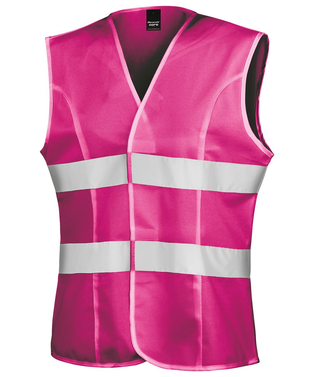 Fluorescent Pink Women's high-viz tabard