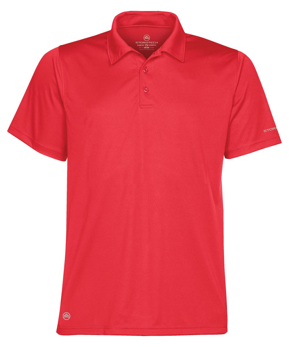 Scarlet Red Sports performance polo