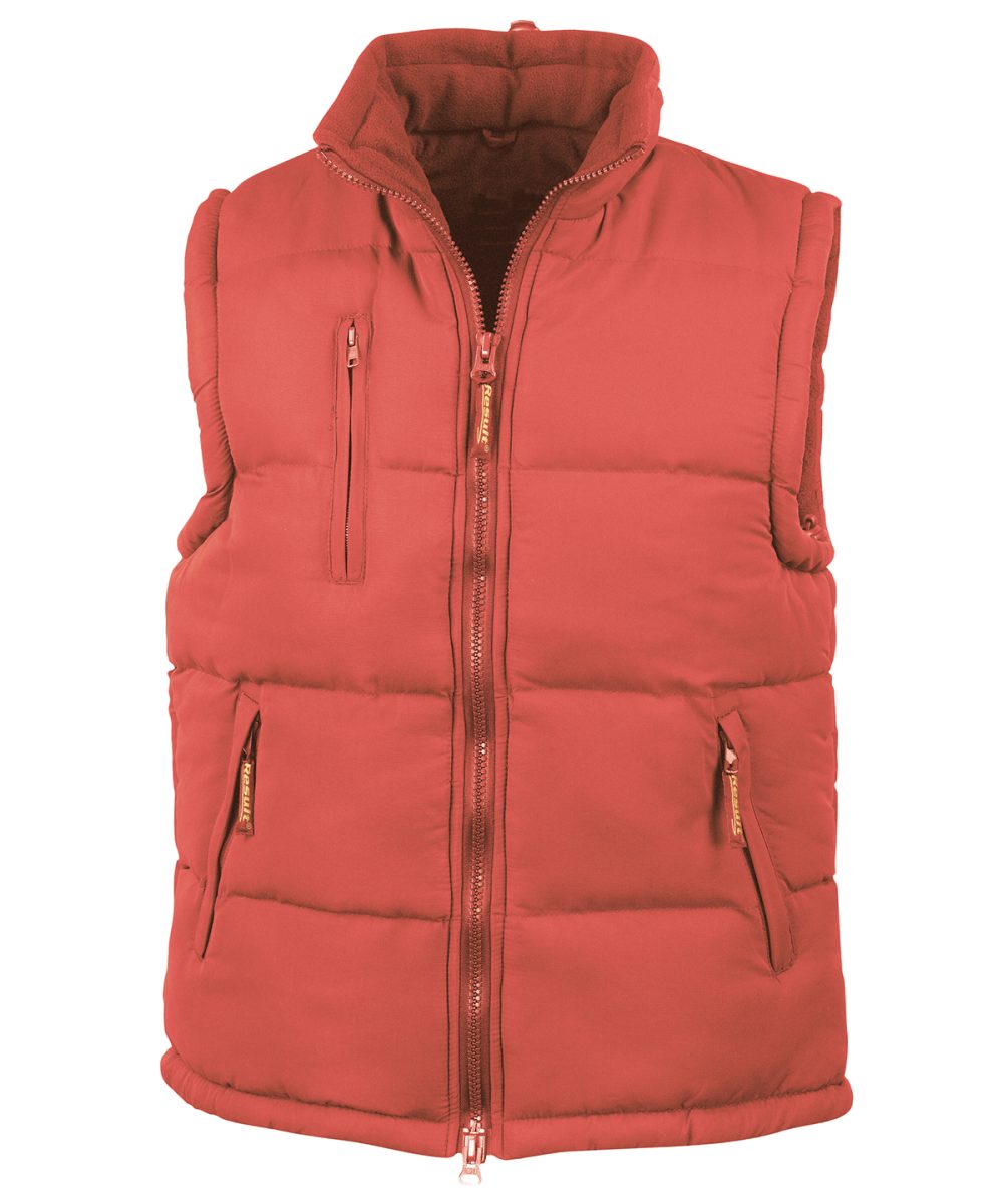 Red Ultra padded bodywarmer