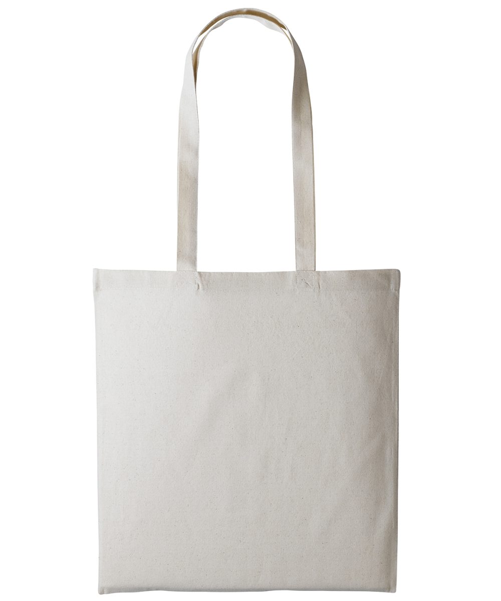 Natural Cotton shopper long handle