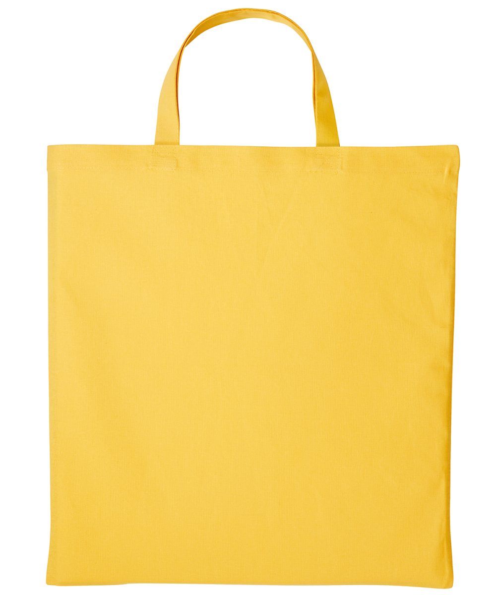 Gold Cotton shopper short handle