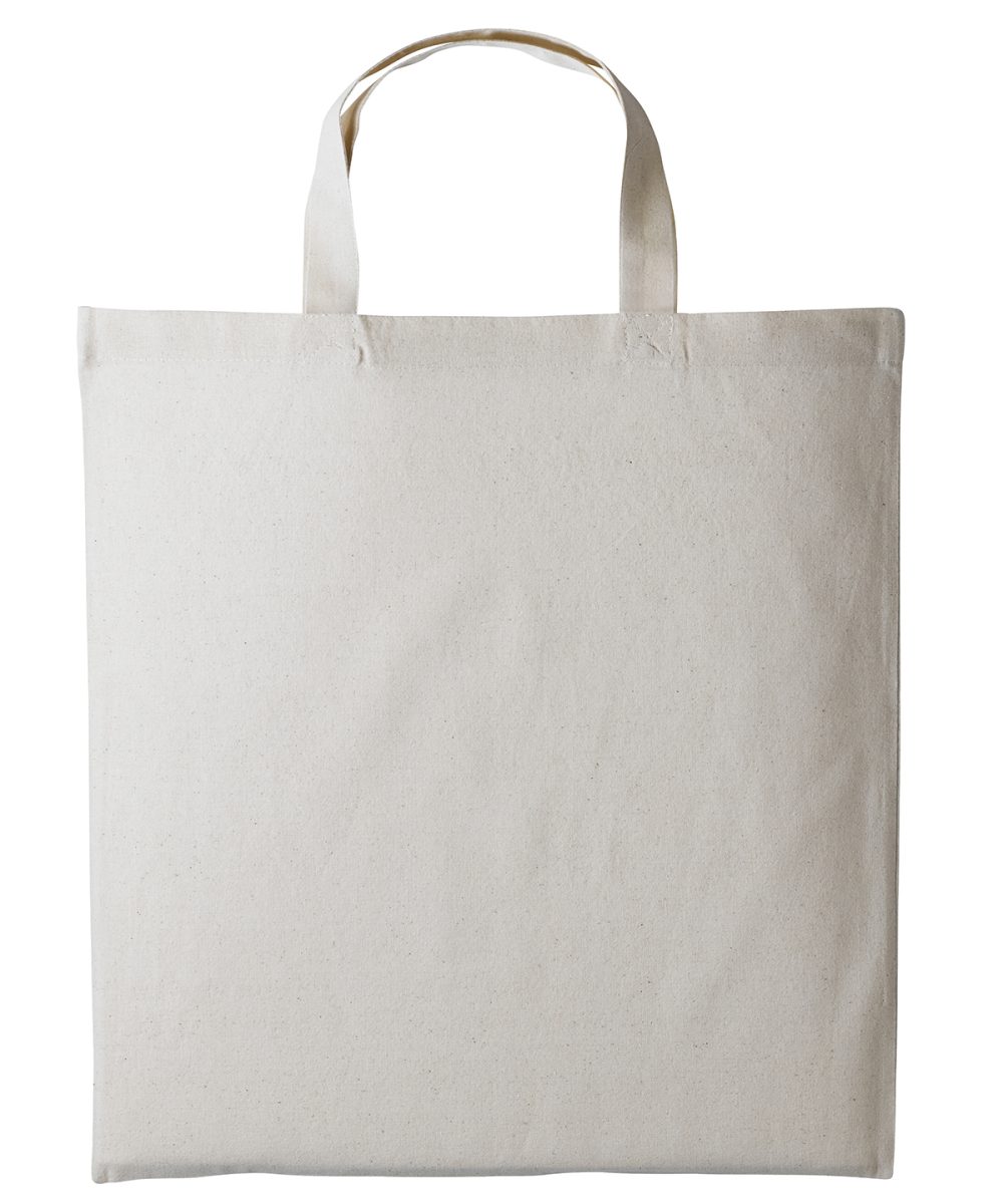 Natural Cotton shopper short handle