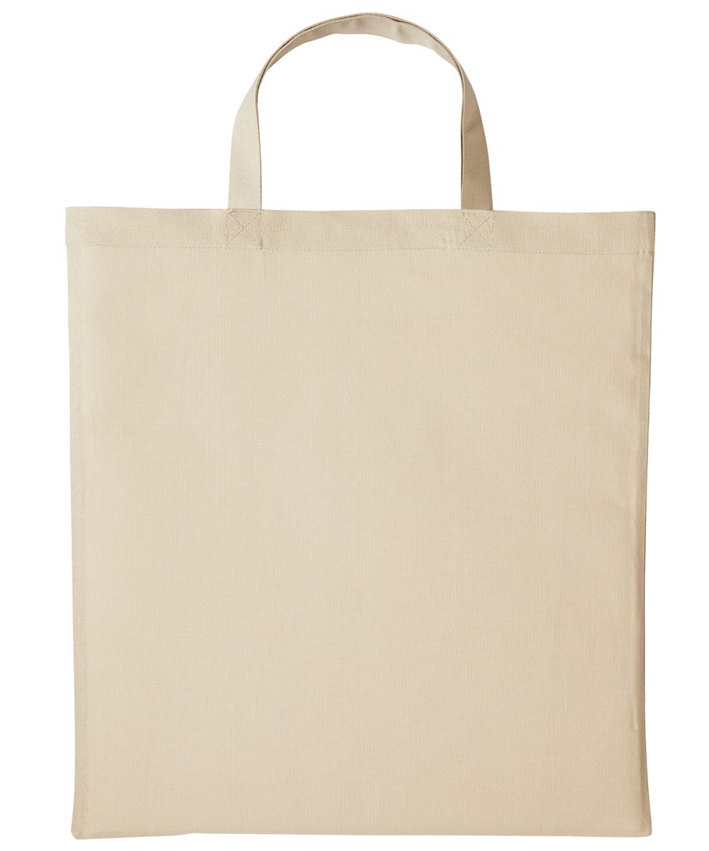 Sand Cotton shopper short handle